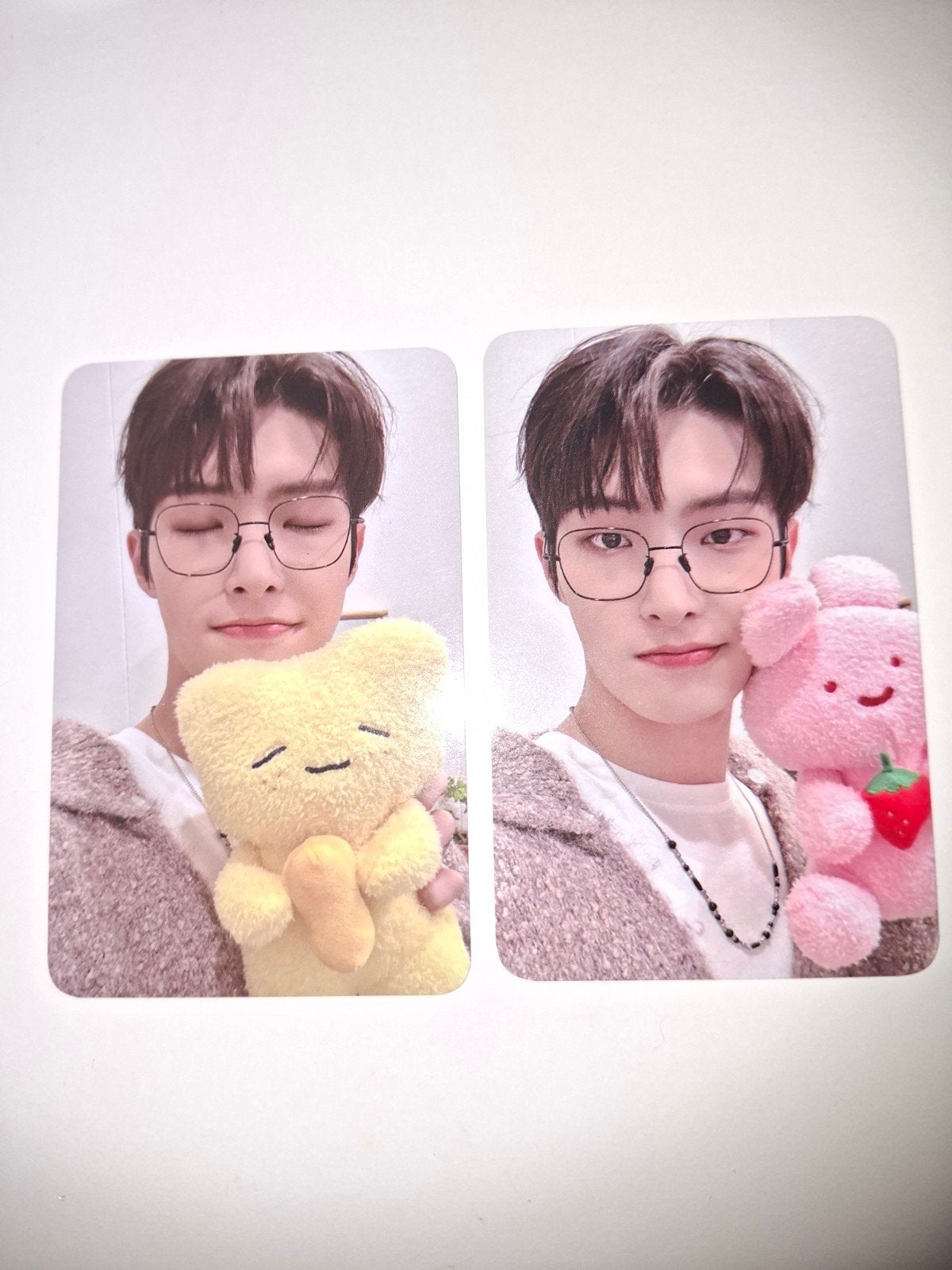 Ateez Mingi Everline plushie pob set, Verzenden, Zo goed als nieuw, Foto of Kaart