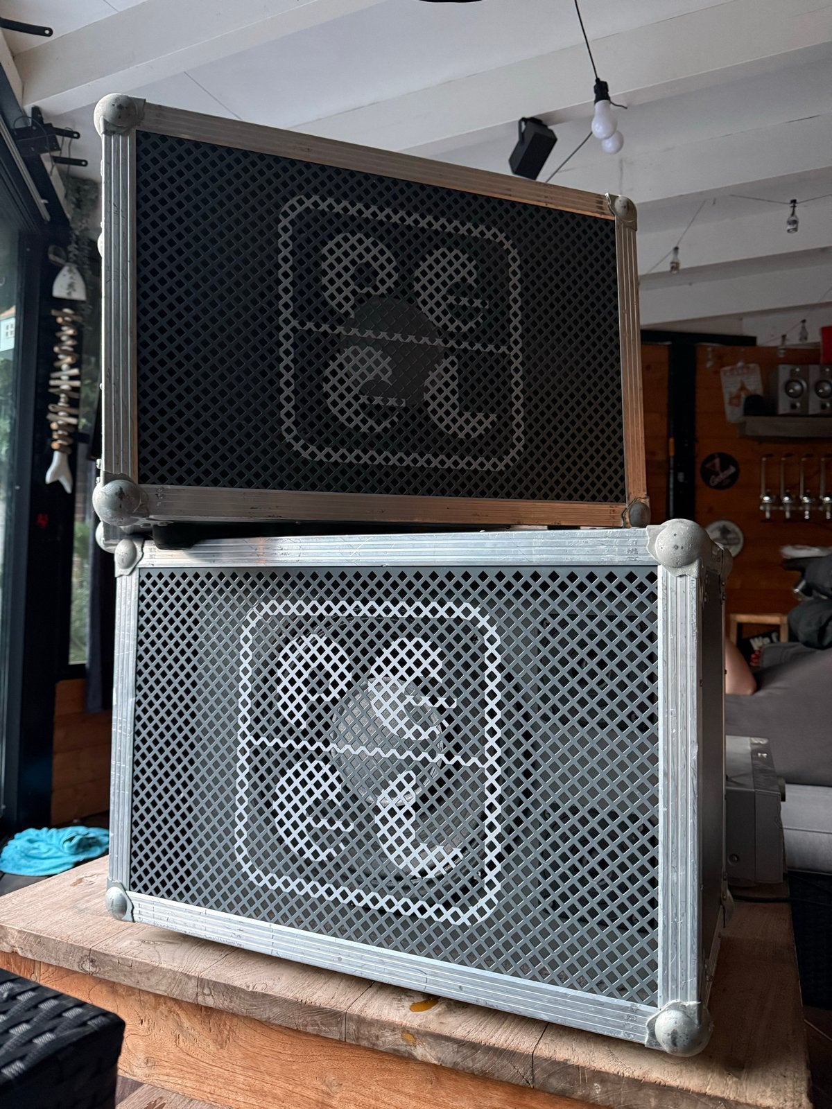 Robuuste PA Speakerset - Ideaal voor de keet, Audio, Tv en Foto, Luidsprekers, Gebruikt, Party speaker, Ophalen of Verzenden, Geschikt voor surround/home cinema