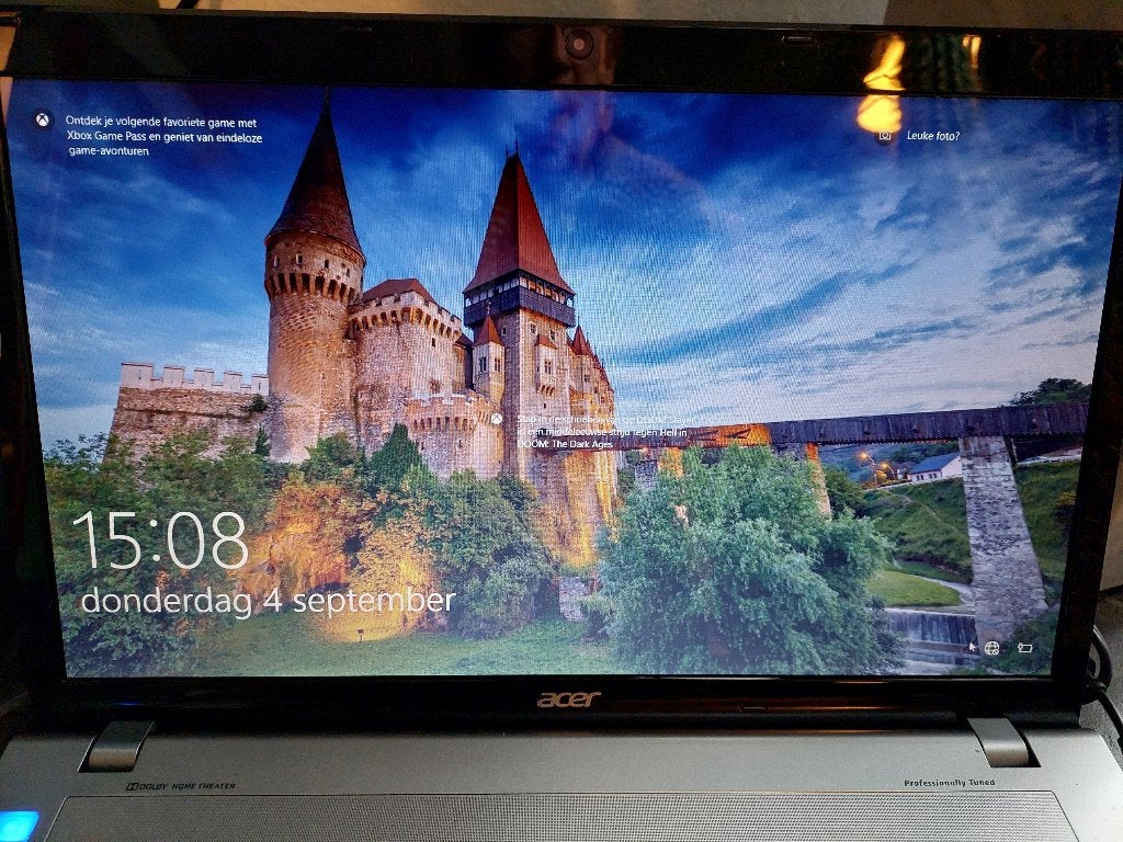 Acer Aspire 17,3 inch portable computer, Gebruikt, HDD, 2 tot 3 Ghz, Qwerty