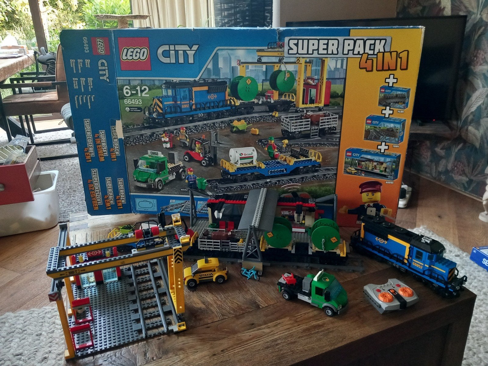 LEGO City Super Pack 4-in-1 (66493) met trein, Inclusief extra onderdelen, Lego, Ophalen of Verzenden, Complete set