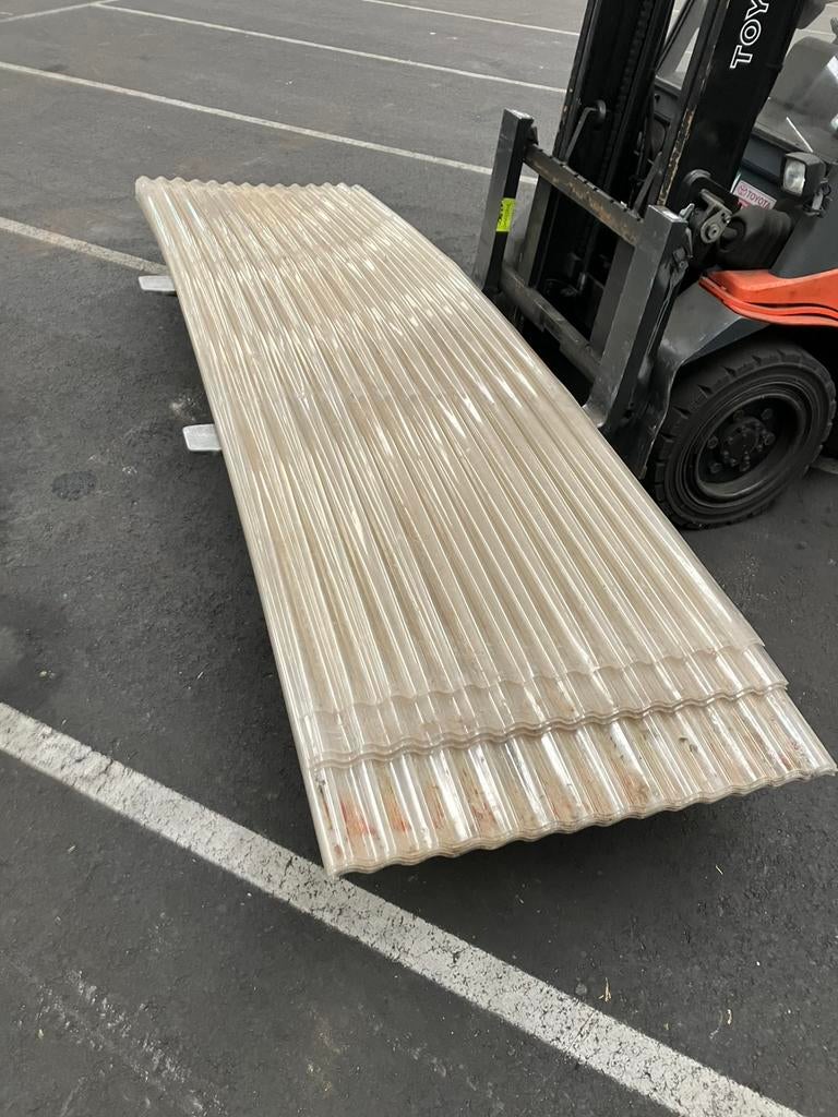 Licht doorlatende golfplaten, Ophalen of Verzenden, Zo goed als nieuw