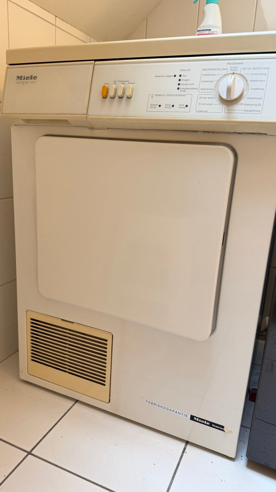 Miele Novotronic T457C Condensdroger - Goede Staat, Witgoed en Apparatuur, Ophalen, 6 tot 8 kg, Gebruikt, Voorlader