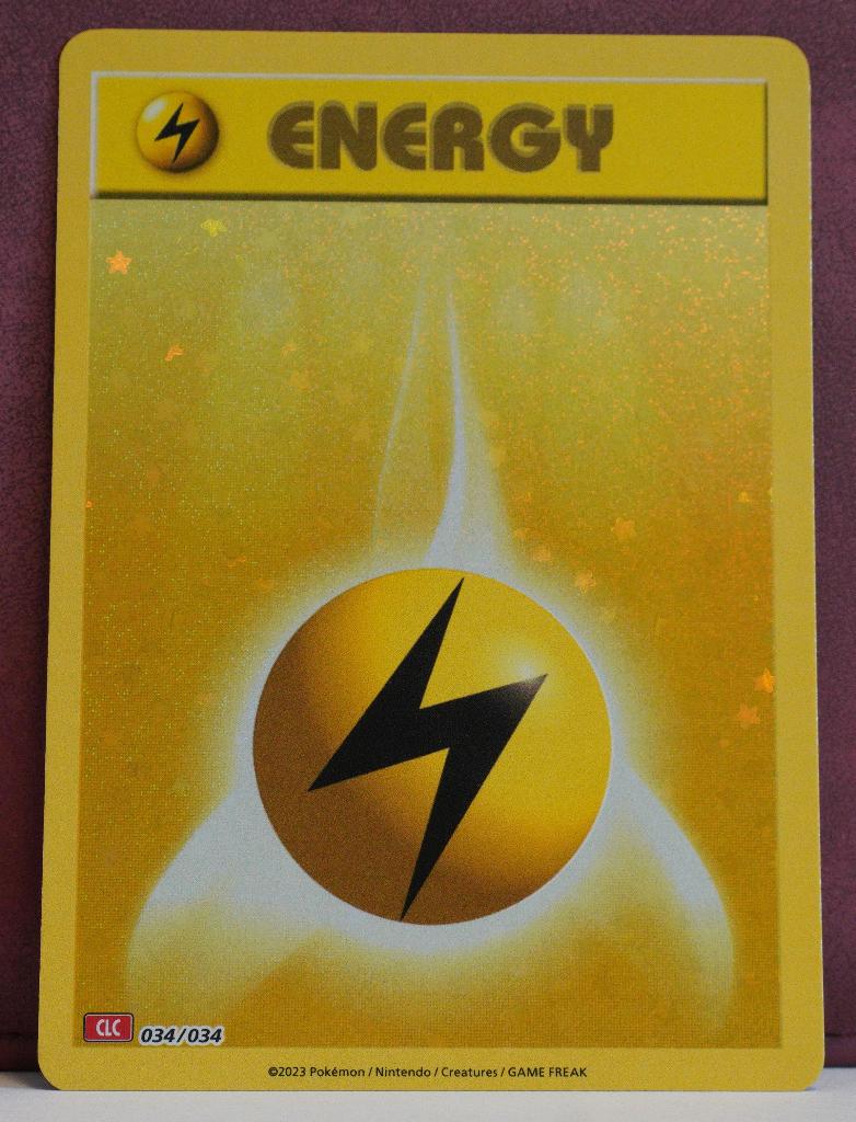Lightning Energy 034-034 Charizard & Ho-Oh EX Deck Pokémon, Verzenden, Nieuw, Losse kaart