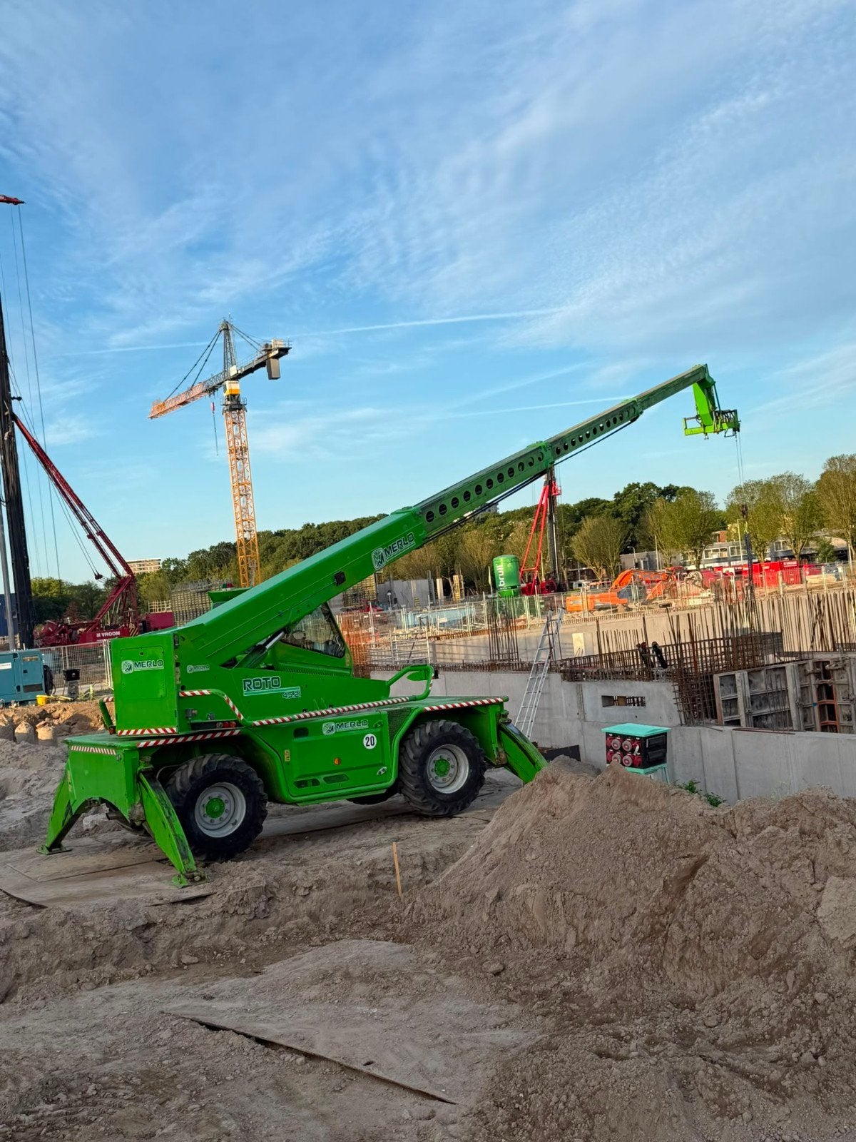 Merlo ROTO 45.21 21m / 4.5 2015 nette machine, Zakelijke goederen, Ophalen, Voertechniek