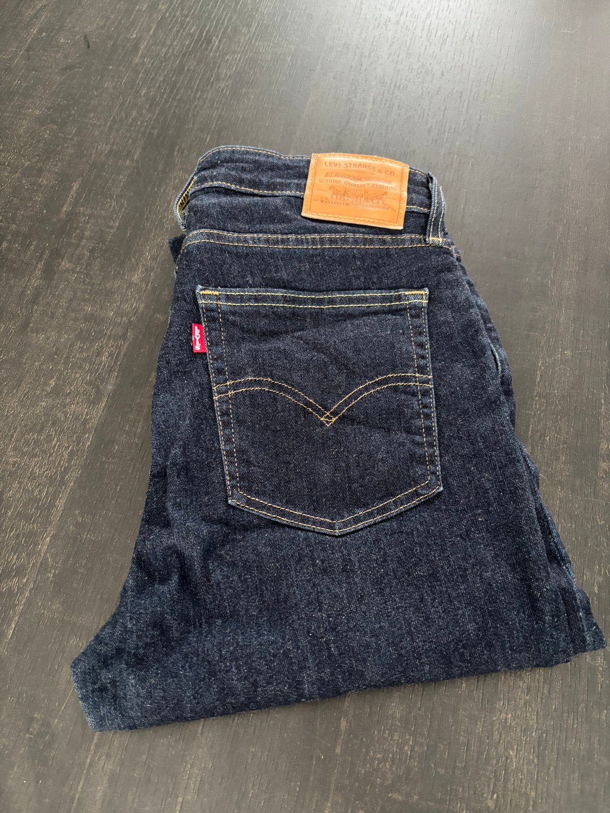 Levi's 721 High Rise Skinny Jeans W30 L32, Ophalen, Zo goed als nieuw, Blauw, W30 - W32 (confectie 38/40)