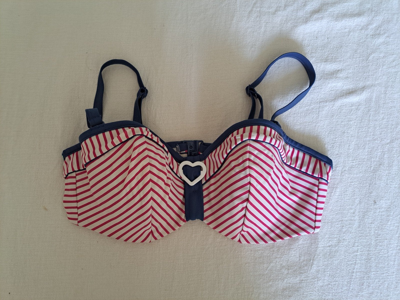 Bikinitop Cleo by Panache 85D, Ophalen of Verzenden, Zo goed als nieuw, Rood, Bikini