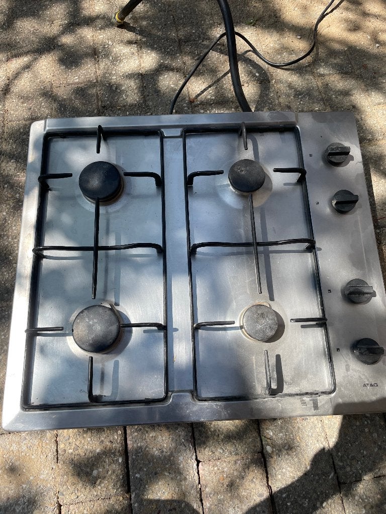Gasfornuis van Atag, Witgoed en Apparatuur, Fornuizen, Ophalen, Gebruikt, Minder dan 85 cm, 60 cm of meer
