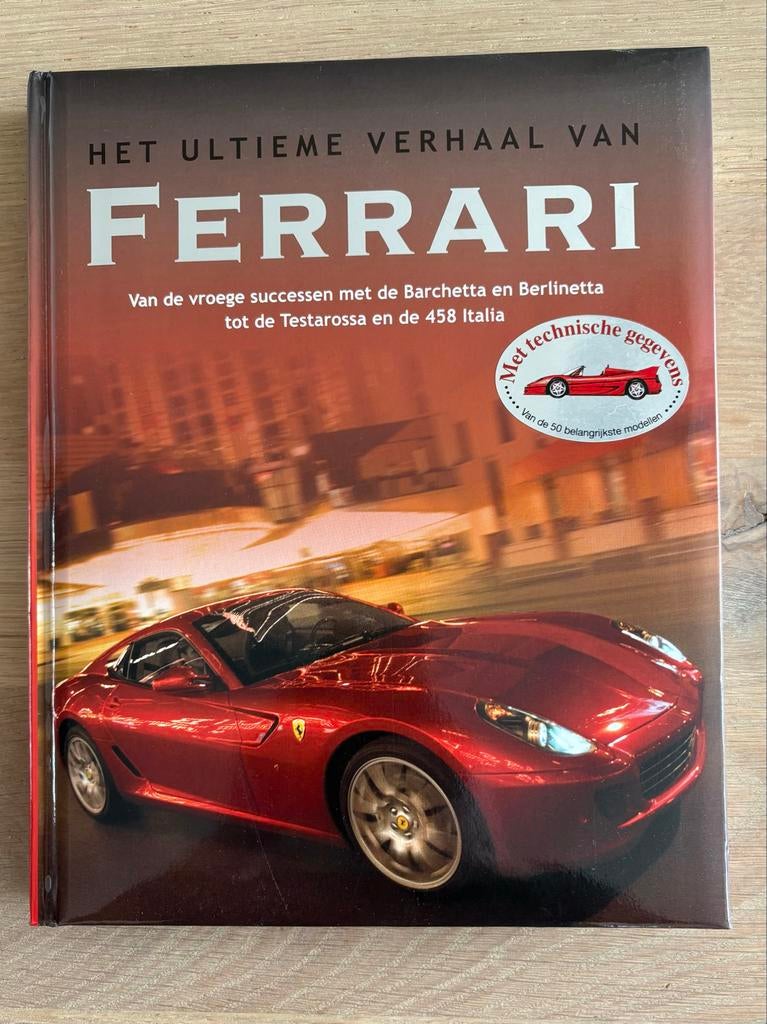 Het Ultieme Verhaal van Ferrari - 208 pagina's, Boeken, Ophalen of Verzenden, Zo goed als nieuw, Ferrari