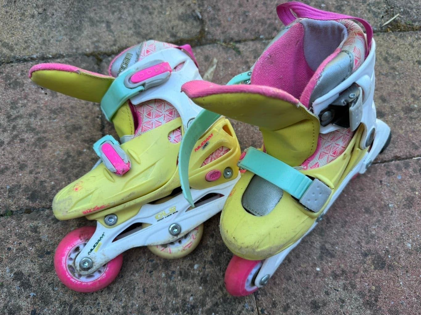 Skates maat 27 - 30, Kinderen en Baby's, Speelgoed | Buiten | Rolschaatsen, Ophalen of Verzenden, Gebruikt, Kinderen