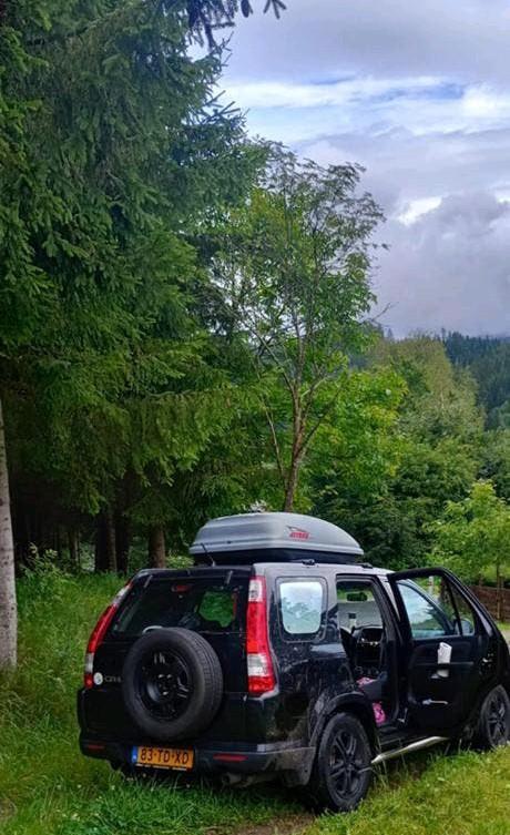 Honda CR-V 2gen 2001-2006 dakdrager, Auto diversen, Dakdragers, Ophalen of Verzenden, Gebruikt