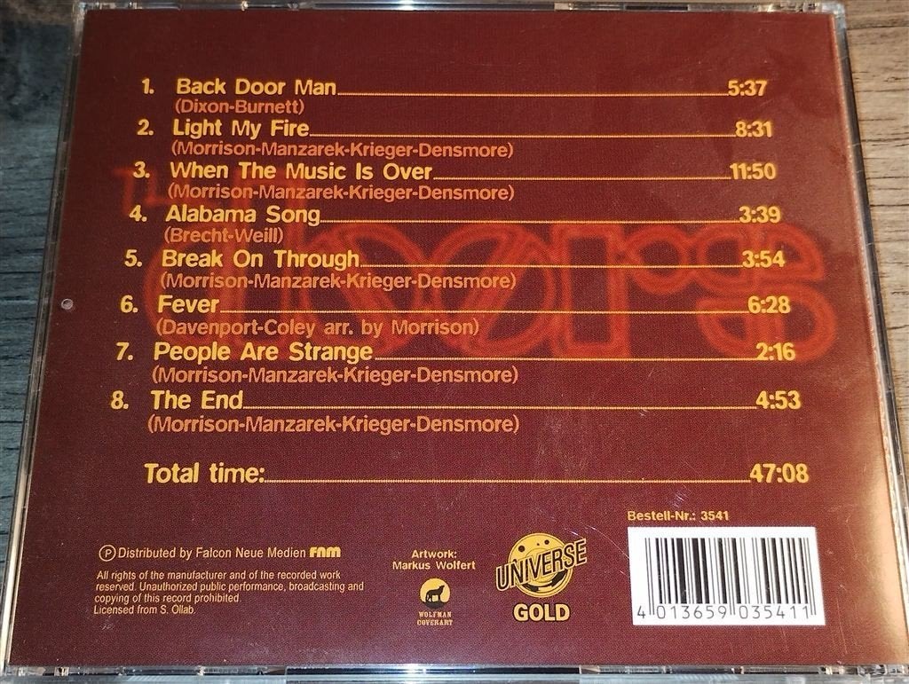 The Doors - Live At The Matrix In Los Angeles 1967, Ophalen of Verzenden, Zo goed als nieuw, Poprock
