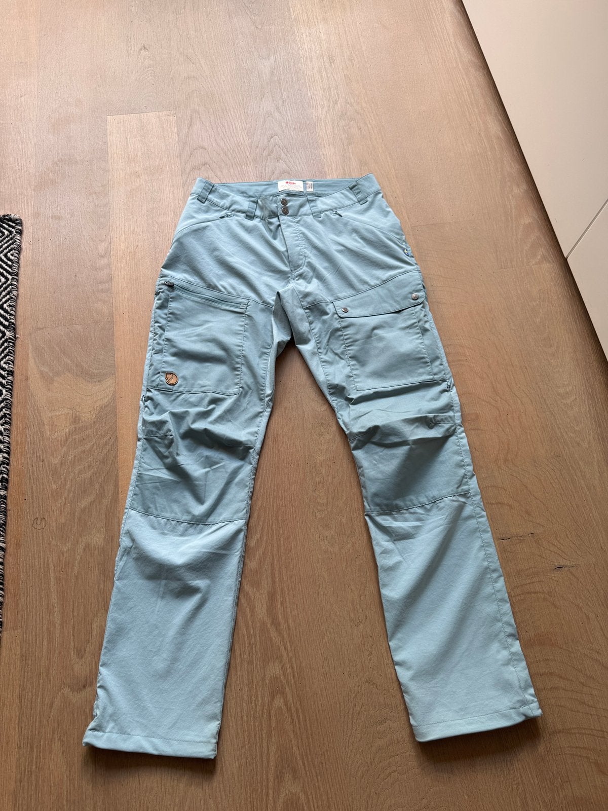 Nieuwstaat fjallraven abisko midsummer w maat 40 blauw, Ophalen of Verzenden, Zo goed als nieuw, Maat 48/50 (M), Blauw