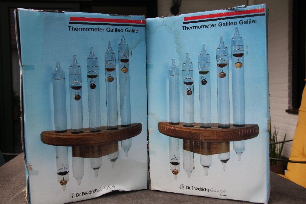 Wandthermometer Galileo Galilei, Ophalen, Nieuw