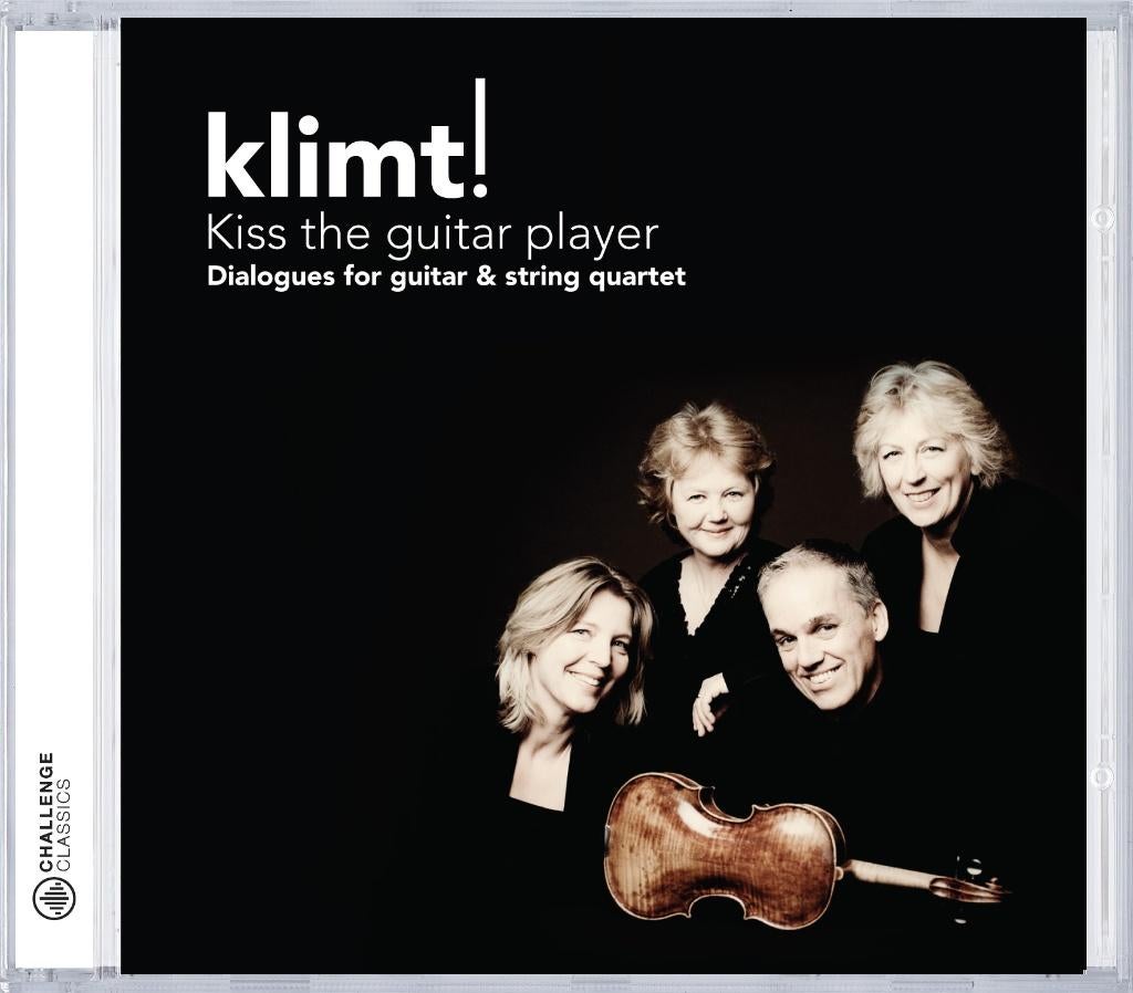 KLIMT Dialogues for guitar& string quartet CD CHALLENGE, Ophalen of Verzenden, Modernisme tot heden, Gebruikt, Kamermuziek