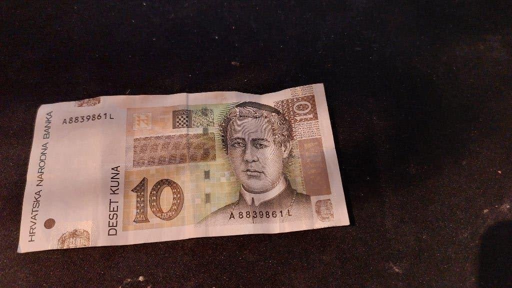 Bankbiljet 10 kuna, Ophalen of Verzenden, Overige landen, Los biljet