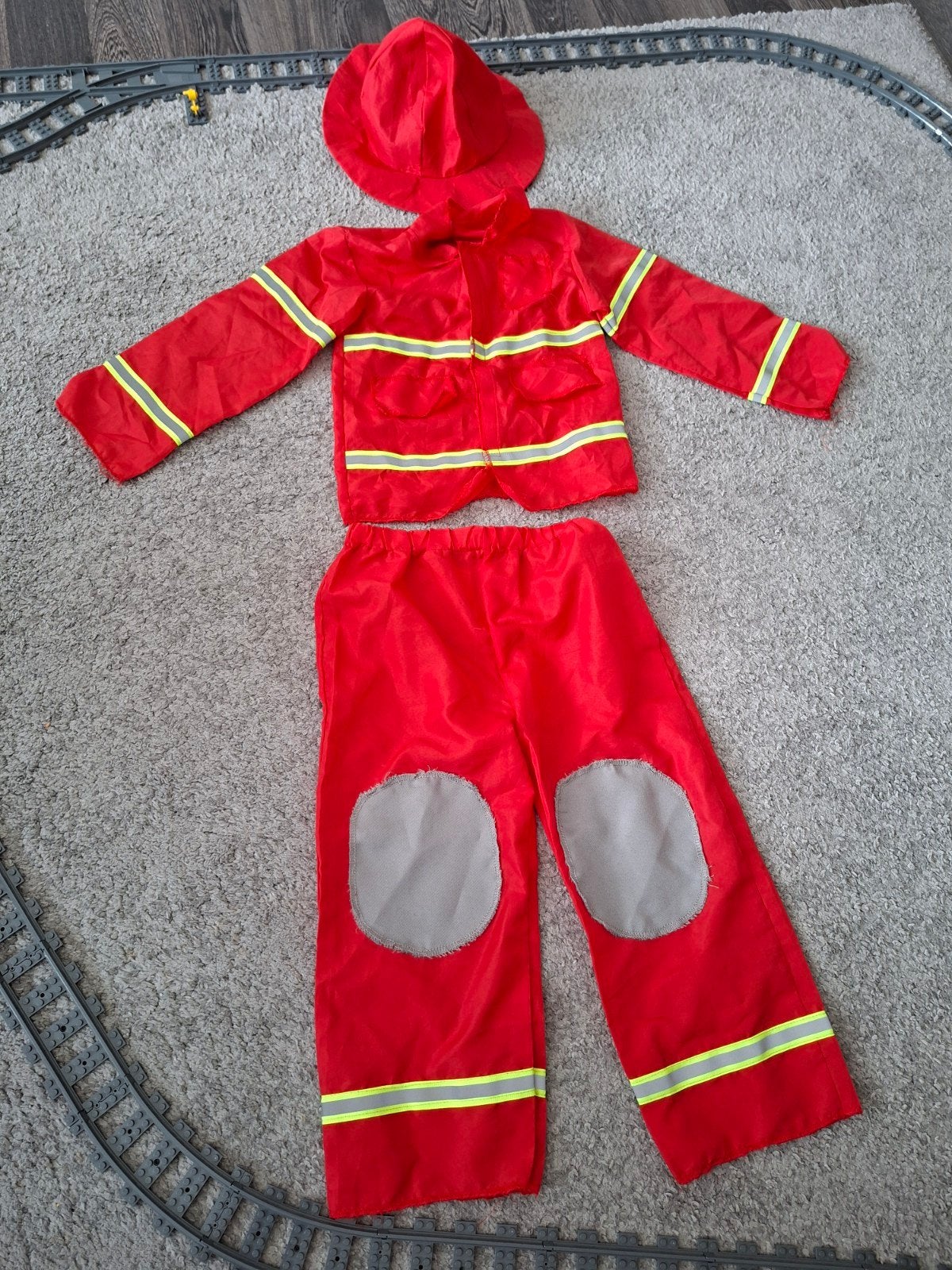 Verkleedpak brandweer in maat 92/98, Ophalen of Verzenden, Jongen of Meisje