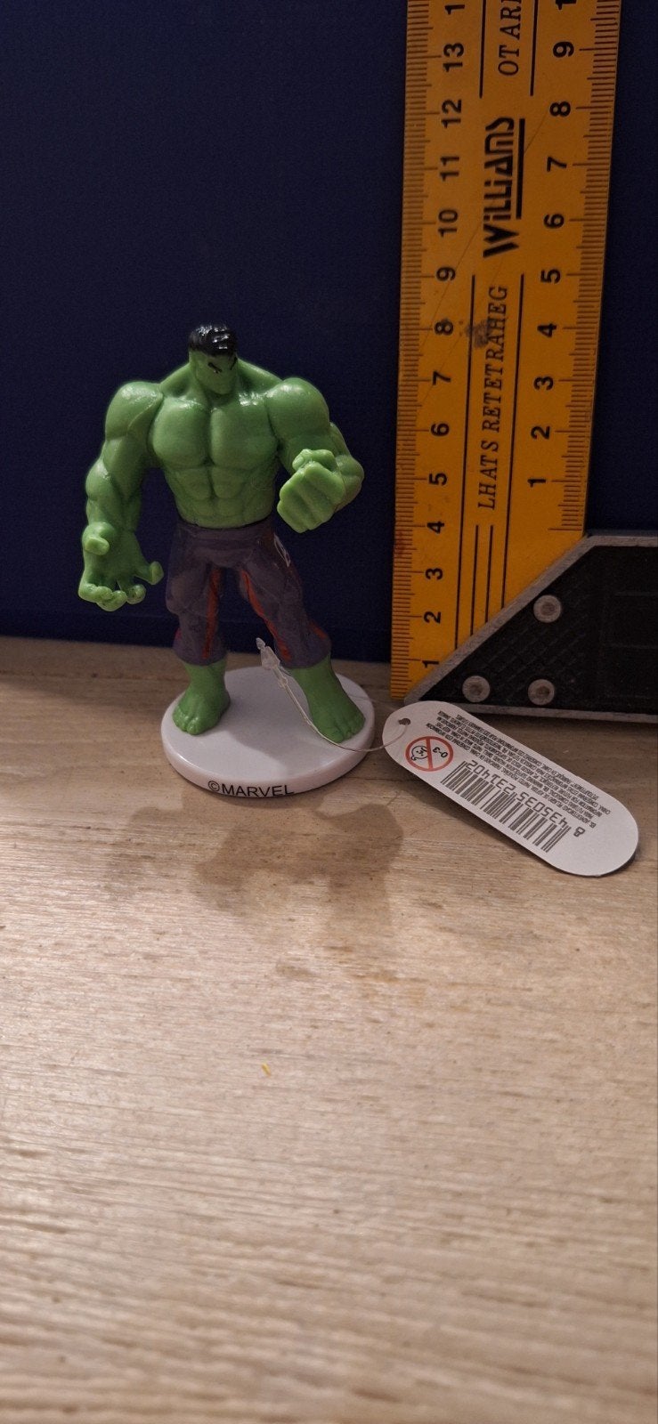 Hulk poppetje marvel (26326), ., Spanje, Ophalen of Verzenden, Zo goed als nieuw