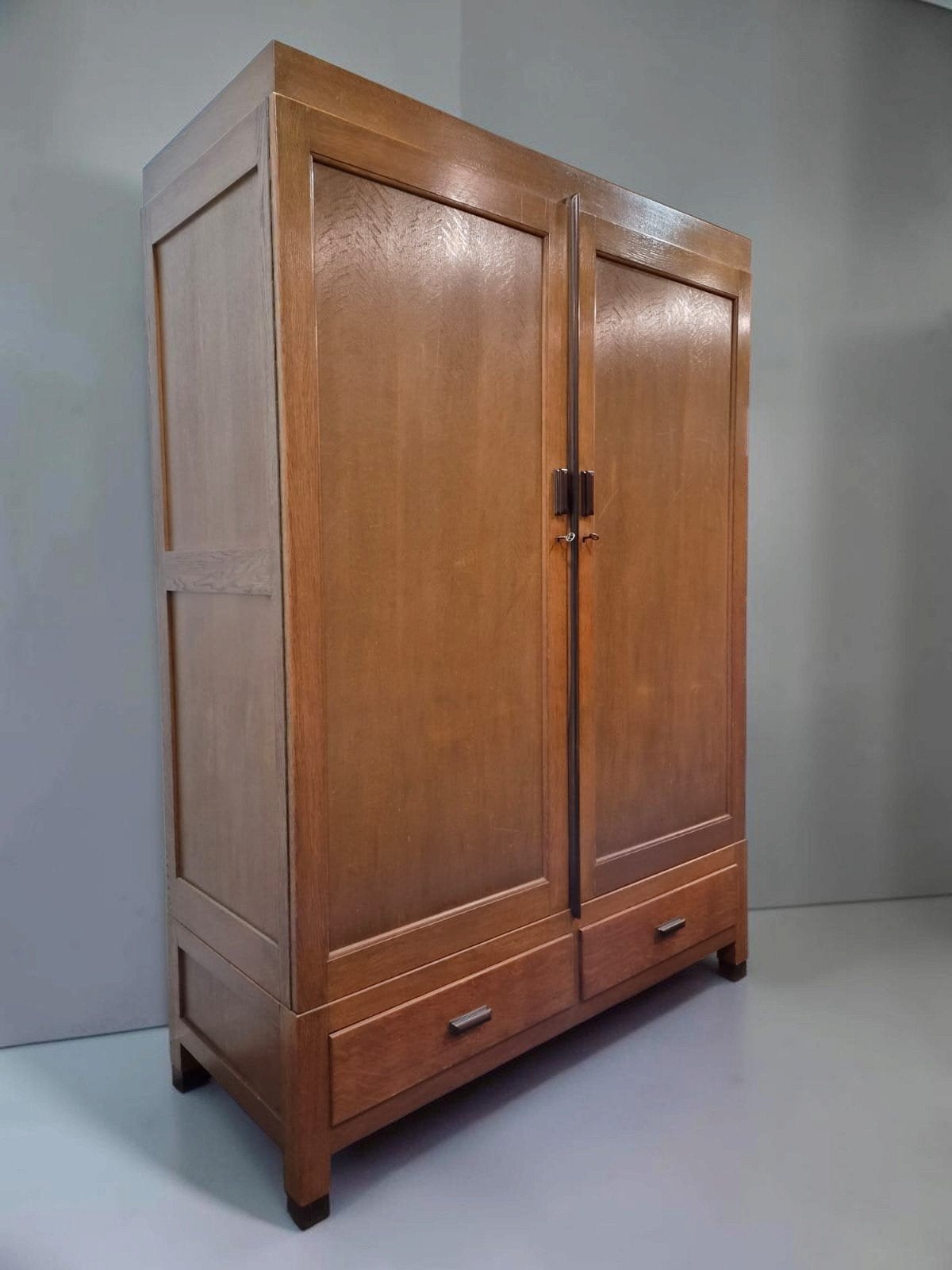 antieke kast Haagse School linnenkast kledingkast Art Deco, Ophalen