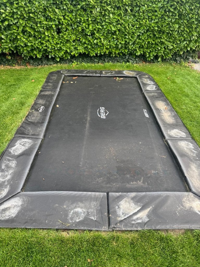 GRATIS BERG Trampoline Ultim Champion - FlatGr. - 410x250cm, Ophalen, Gebruikt