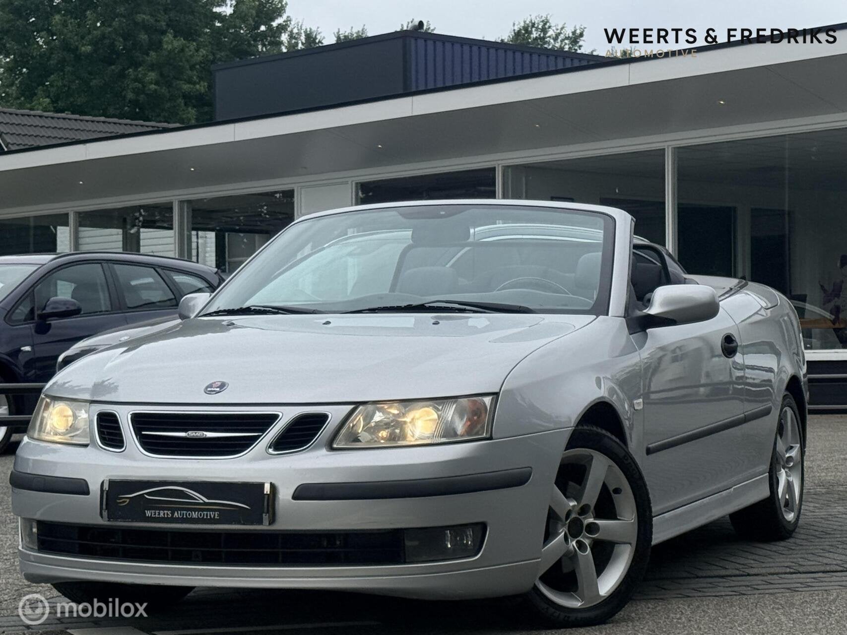 Saab 9-3 Cabrio 1.8t AUT|LEDER|CRUISE|AIRCO|PDC|TREKHAAK|NAP, Auto's, Saab, 1998 cc, Gebruikt, Zwart, 4 cilinders