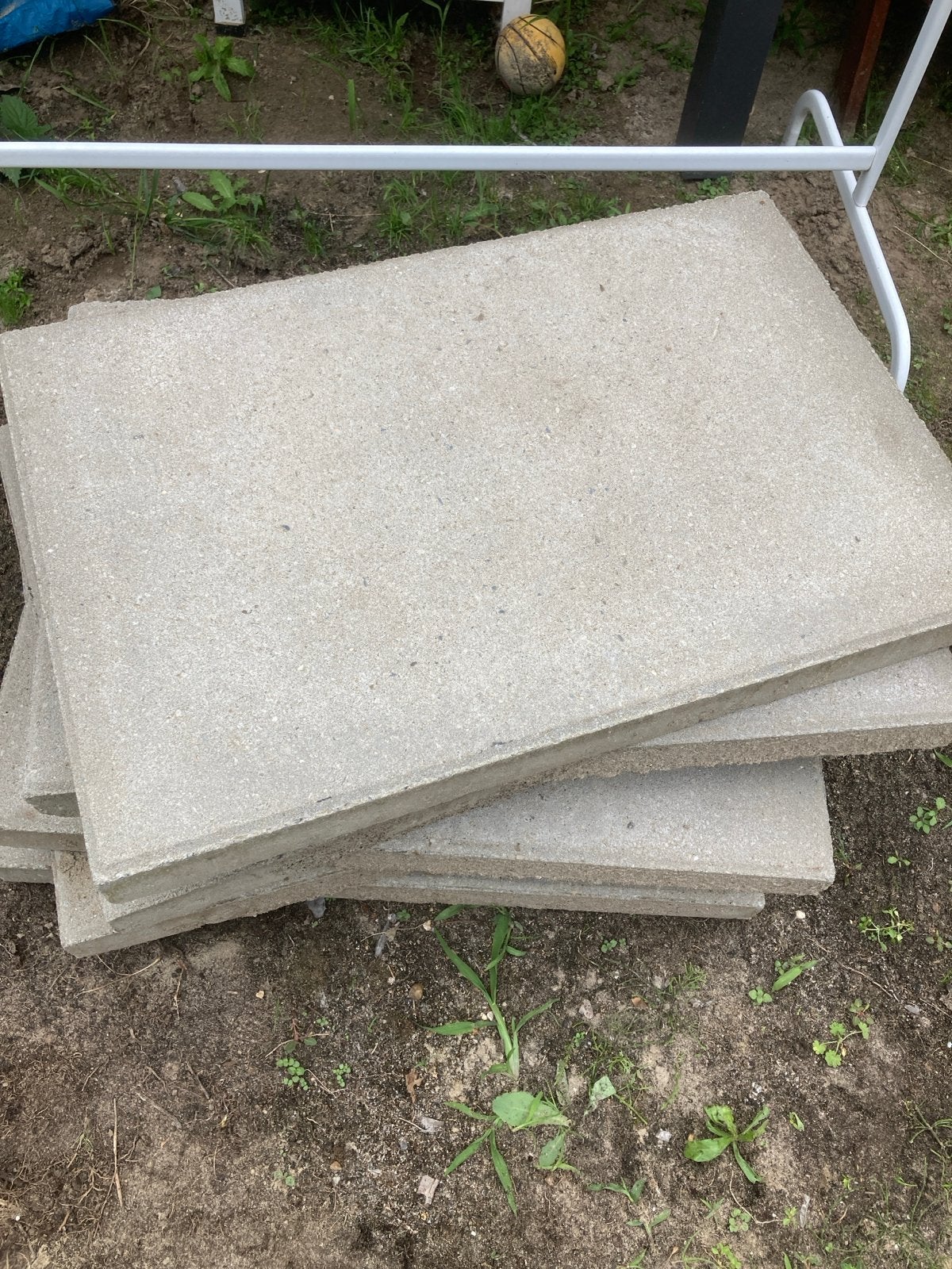 Betonnen terrastegels - nieuwe bouw, Tuin en Terras, Ophalen, Gebruikt, 10 m² of meer, Beton