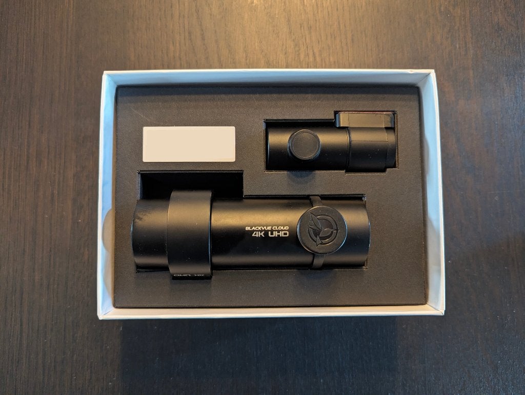BlackVue DR900S-2CH 4K UHD Voor + Achter Camera GPS & WiFi, Ophalen of Verzenden, Zo goed als nieuw