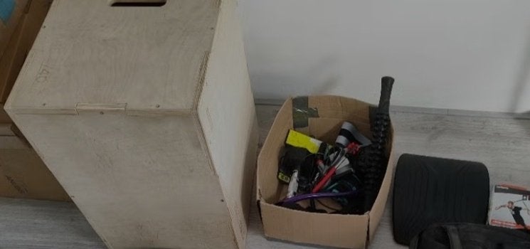 LAST CHANCE Complete Home Gym Set - ALLES MOET WEG, Ophalen, Zo goed als nieuw, Benen, Overige typen
