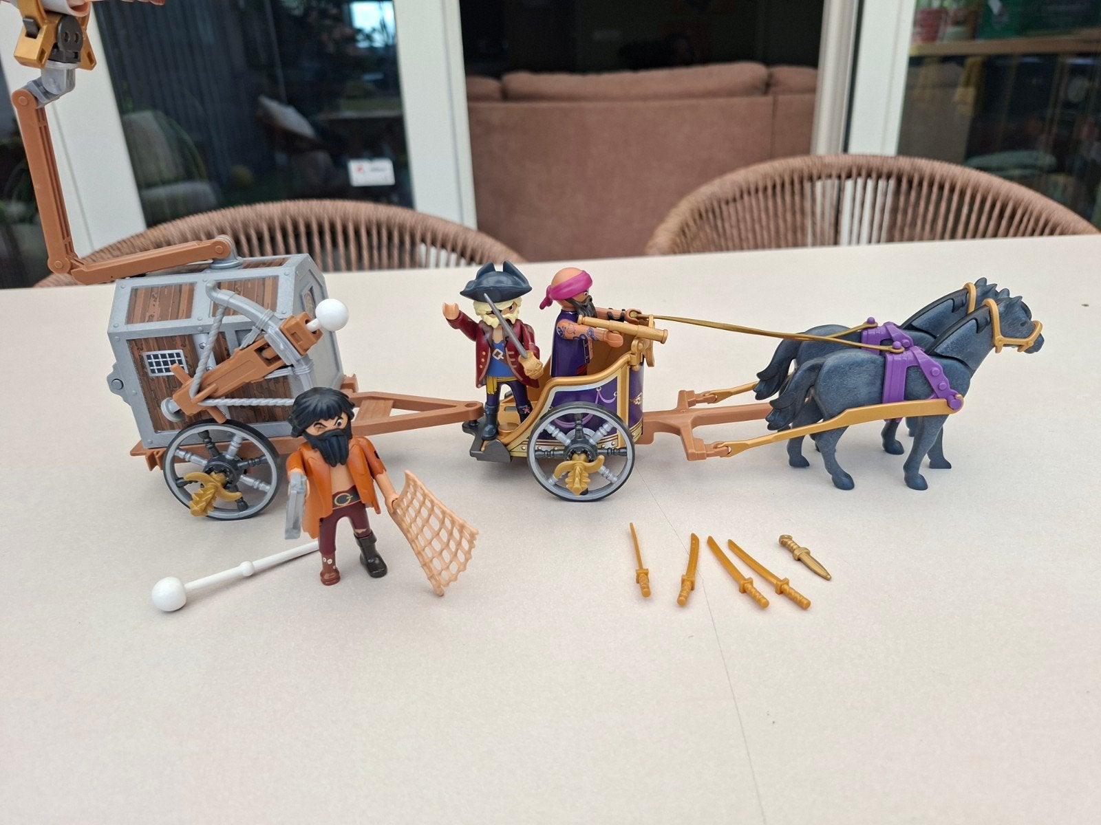 Playmobil Charlie met gevangeniswagon - 70073, Ophalen of Verzenden, Gebruikt