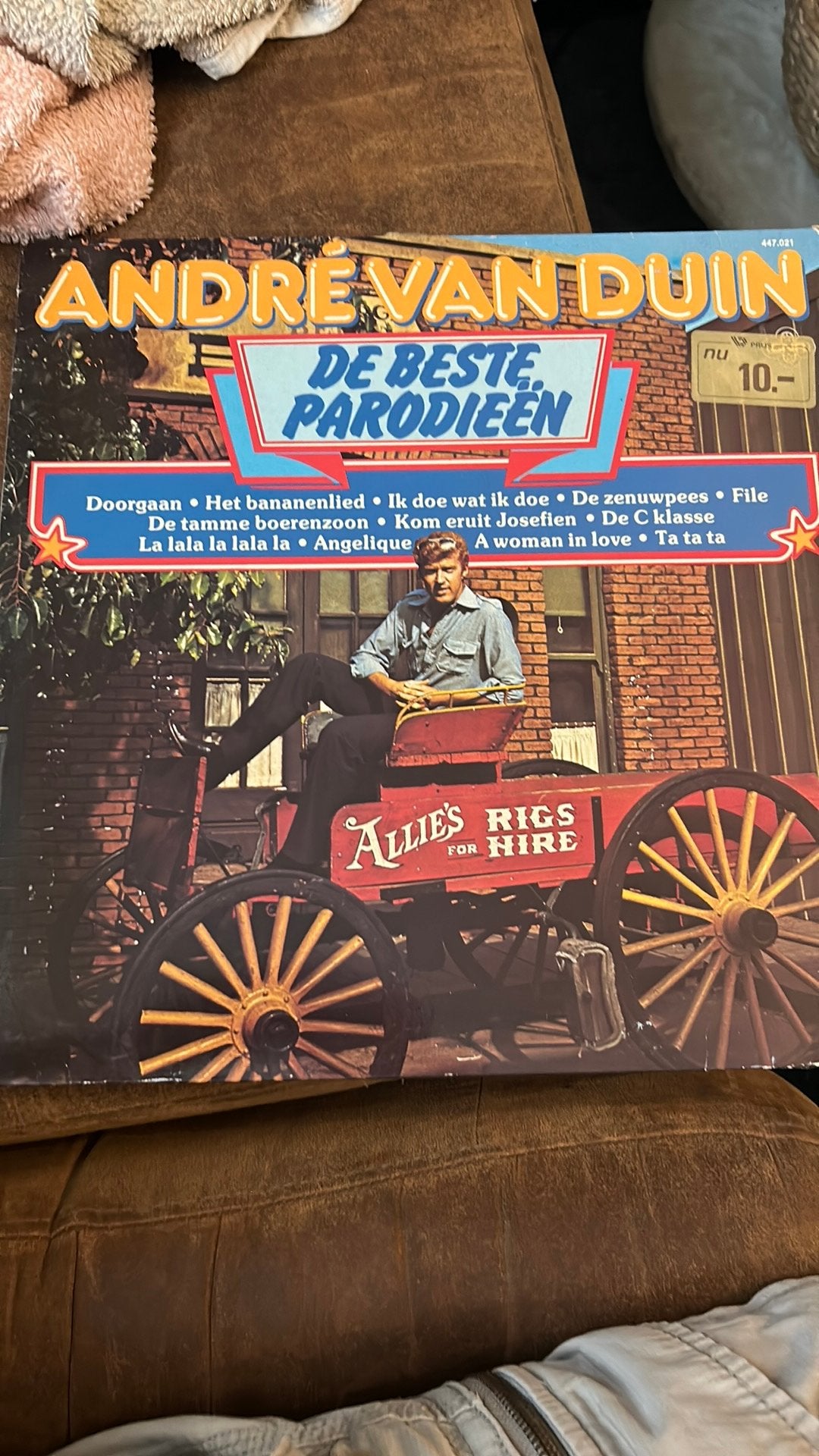 Andre van Duin - de beste parodieen, Ophalen of Verzenden, Zo goed als nieuw, Overige formaten, Levenslied of Smartlap