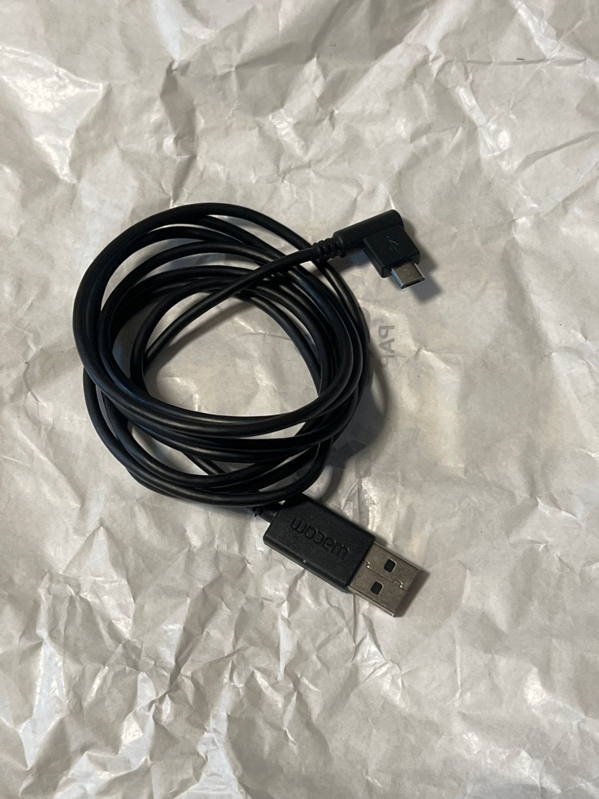 Wacom USB naar Micro USB kabel - Zwart, Ophalen, Nieuw