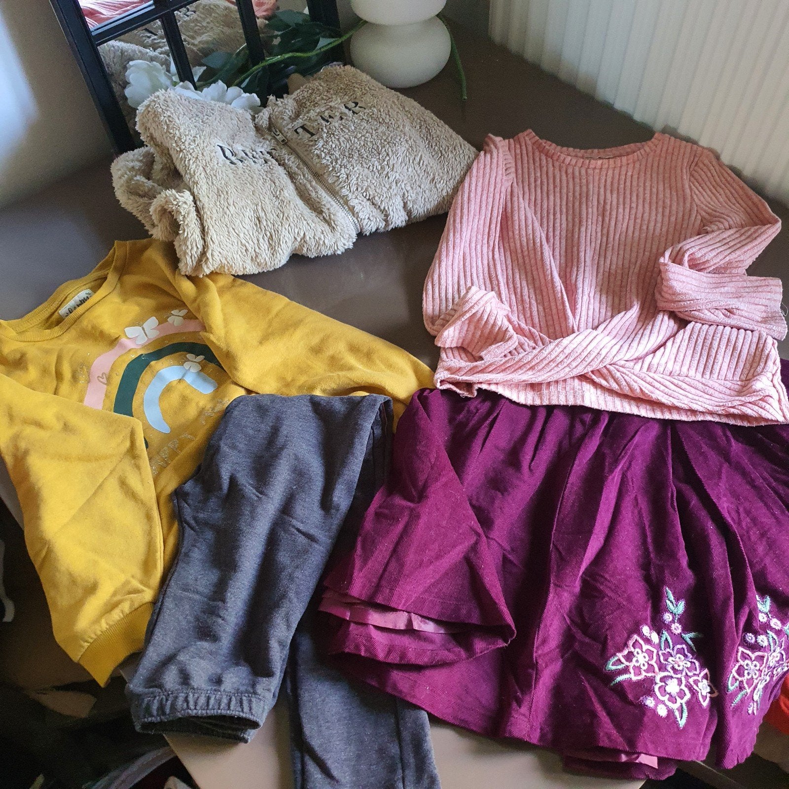 Kledingpakket voor meisjes - Maat 128 (5 stuks), Ophalen of Verzenden, Gebruikt, Maat 128