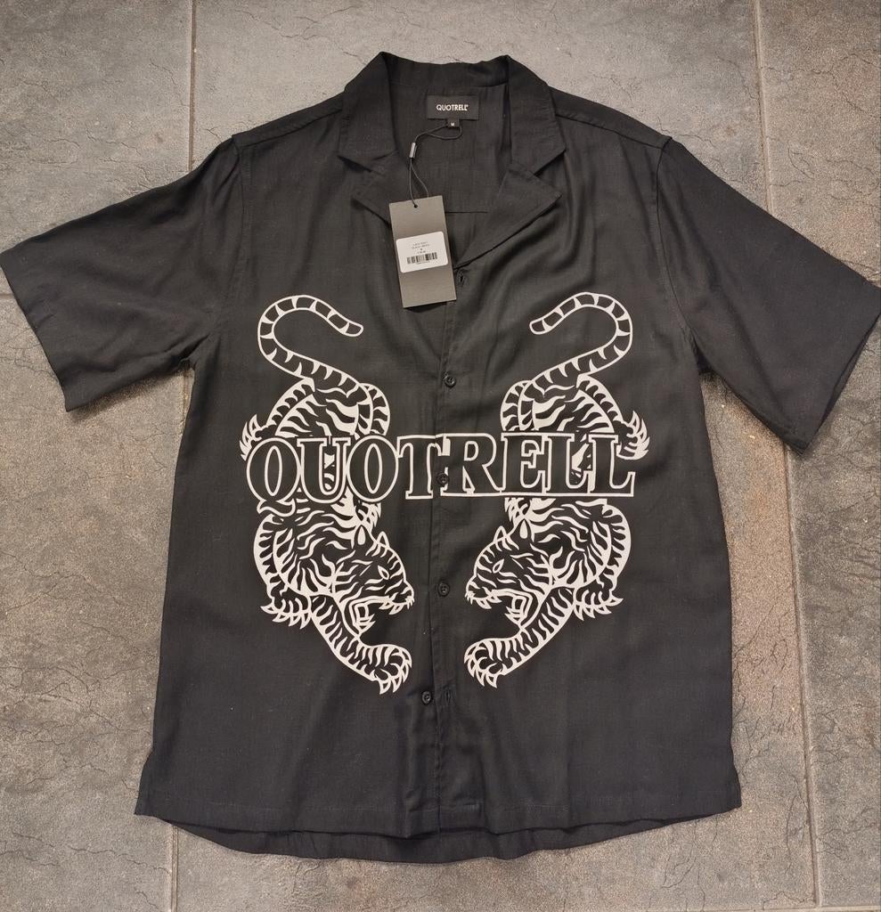 Baggy blouse Quotrell maat M zwart, Kleding | Heren, T-shirts, Zwart, Nieuw, Ophalen of Verzenden, Quotrell
