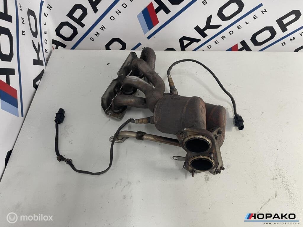 Katalysator spruitstuk BMW N43 1 / 3 serie e8x e9x 7563677, Auto-onderdelen, Gebruikt, Einsteinlaan 5 rijswijk, Bmw, Ophalen of Verzenden