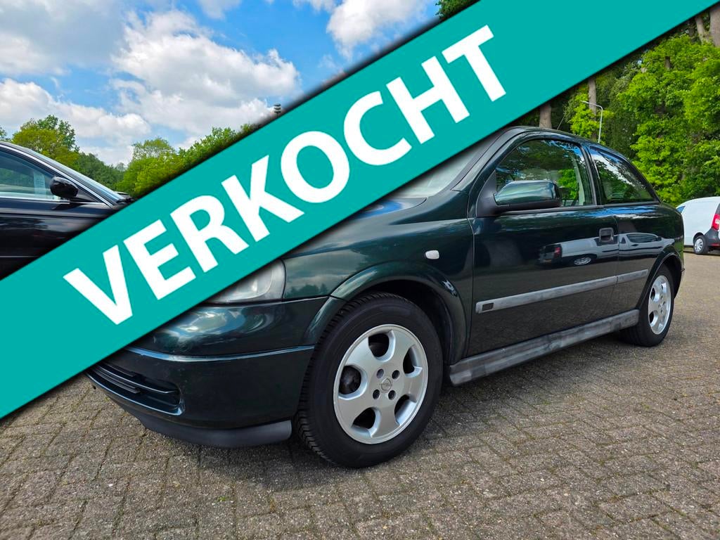 Opel Astra 1.6-16V Sport AIRCO/dak/LEER, Auto's, Opel, Bedrijf, Te koop, Astra, ABS, Airbags, Centrale vergrendeling, Lichtmetalen velgen
