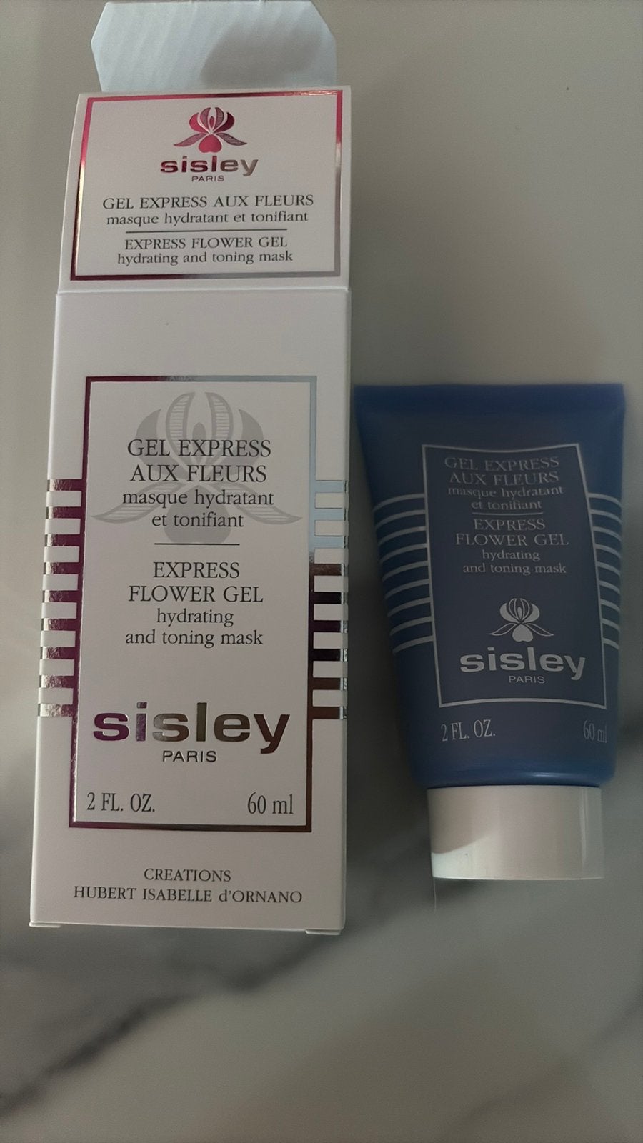 Sisley express flower gel hydrating mask nieuw, Verzenden, Nieuw, Gehele gezicht, Verzorging