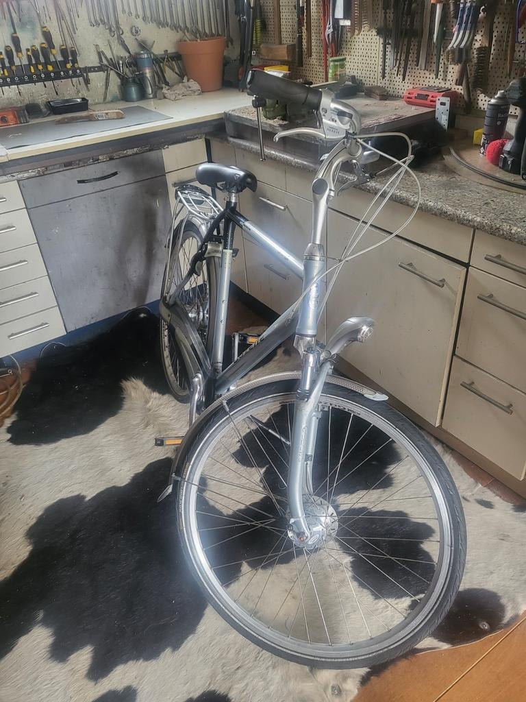 Gazelle Orange herenfiets - Goede staat, Terugtraprem, Versnellingen, Ophalen of Verzenden, Gazelle