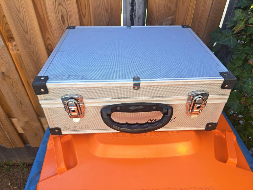 Aluminium gereedschap koffer, Ophalen, Gebruikt