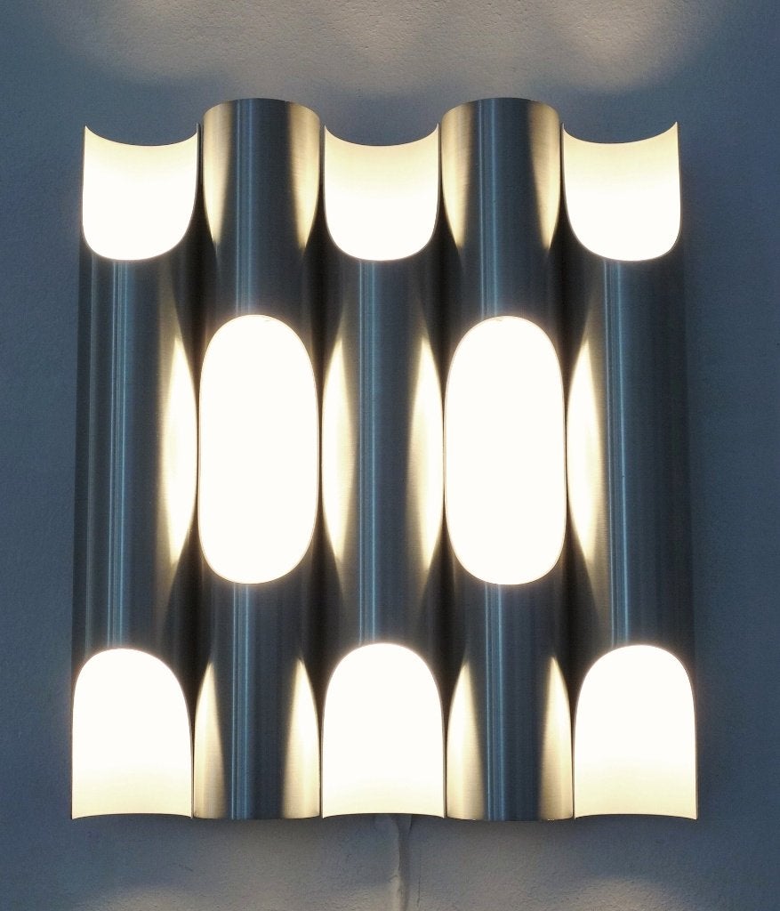 Vintage Fuga wandlamp Raak Amsterdam Maija Liisa Komulainen, Ophalen of Verzenden, Gebruikt, Metaal