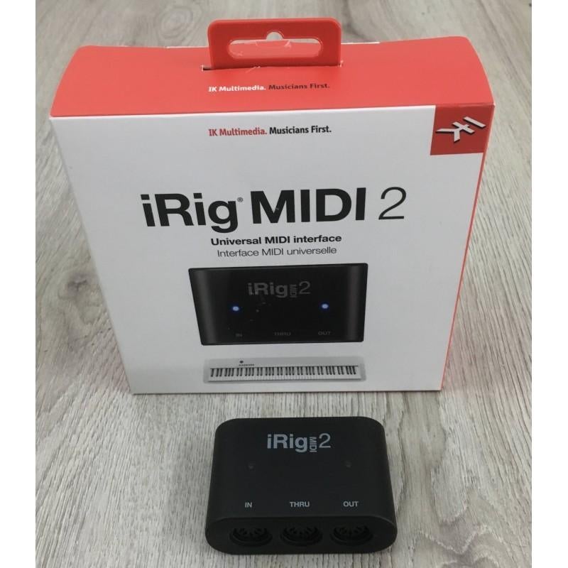 iRig MIDI 2 Universele MIDI Interface, gratis verzending!, Ophalen of Verzenden, Zo goed als nieuw
