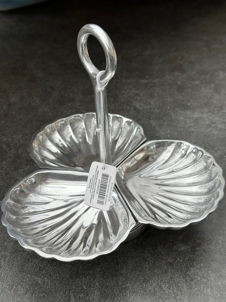 Rivièra Maison etagère zilverkleurig schelpen nieuw, Ophalen of Verzenden, Nieuw