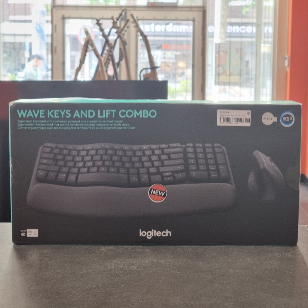 Logitech Wave Keys And Lift Combo | Nieuw in seal, Computers en Software, Toetsenborden, Logitech, Nieuw, Support@logitech.com