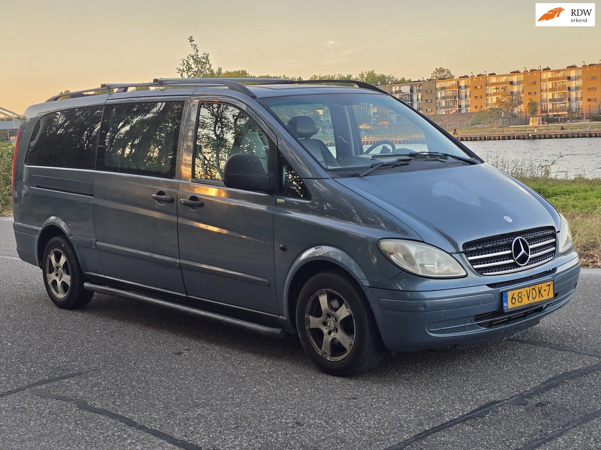 Mercedes-Benz Vito 120 CDI 3.0 V6 AC Trekhaak Schuifdeur, Automaat, Achterwielaandrijving, Gebruikt, 2987 cc