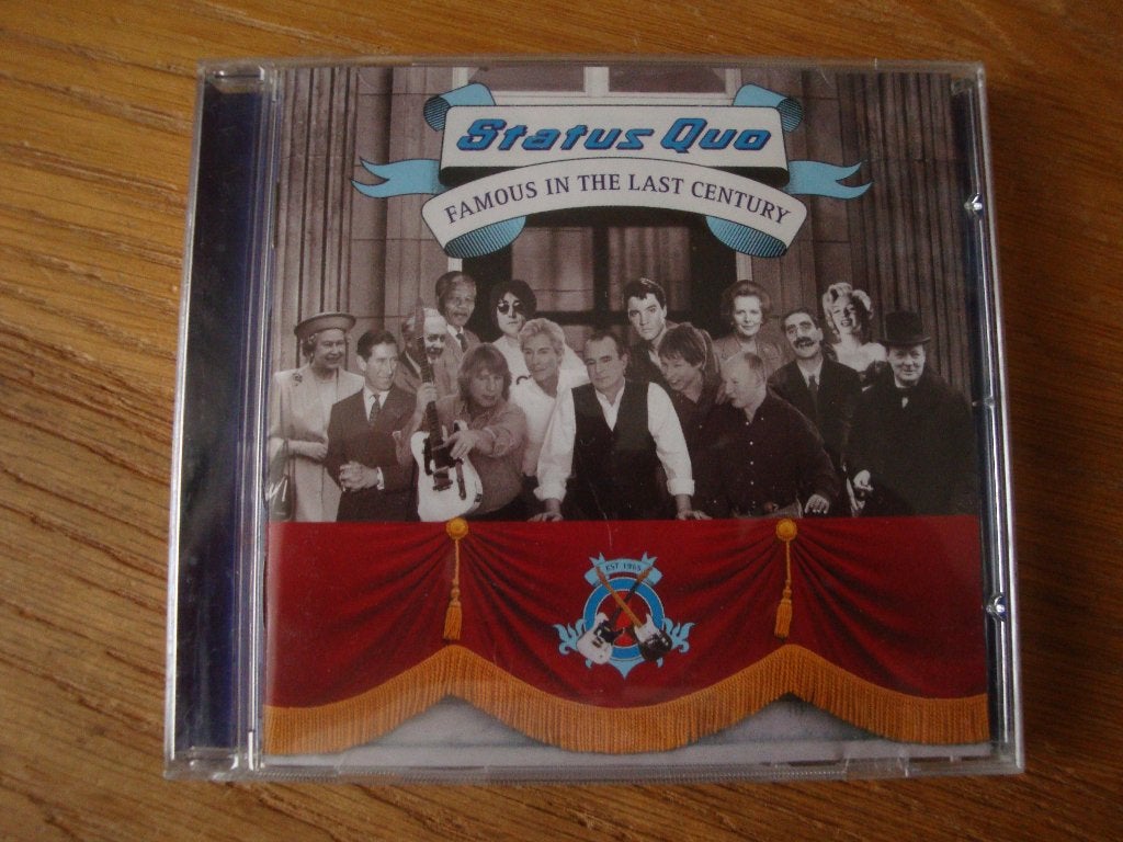 Status Quo - Famous in the Last Century, Ophalen of Verzenden, Zo goed als nieuw, Classic Rock, Inclusief doosje