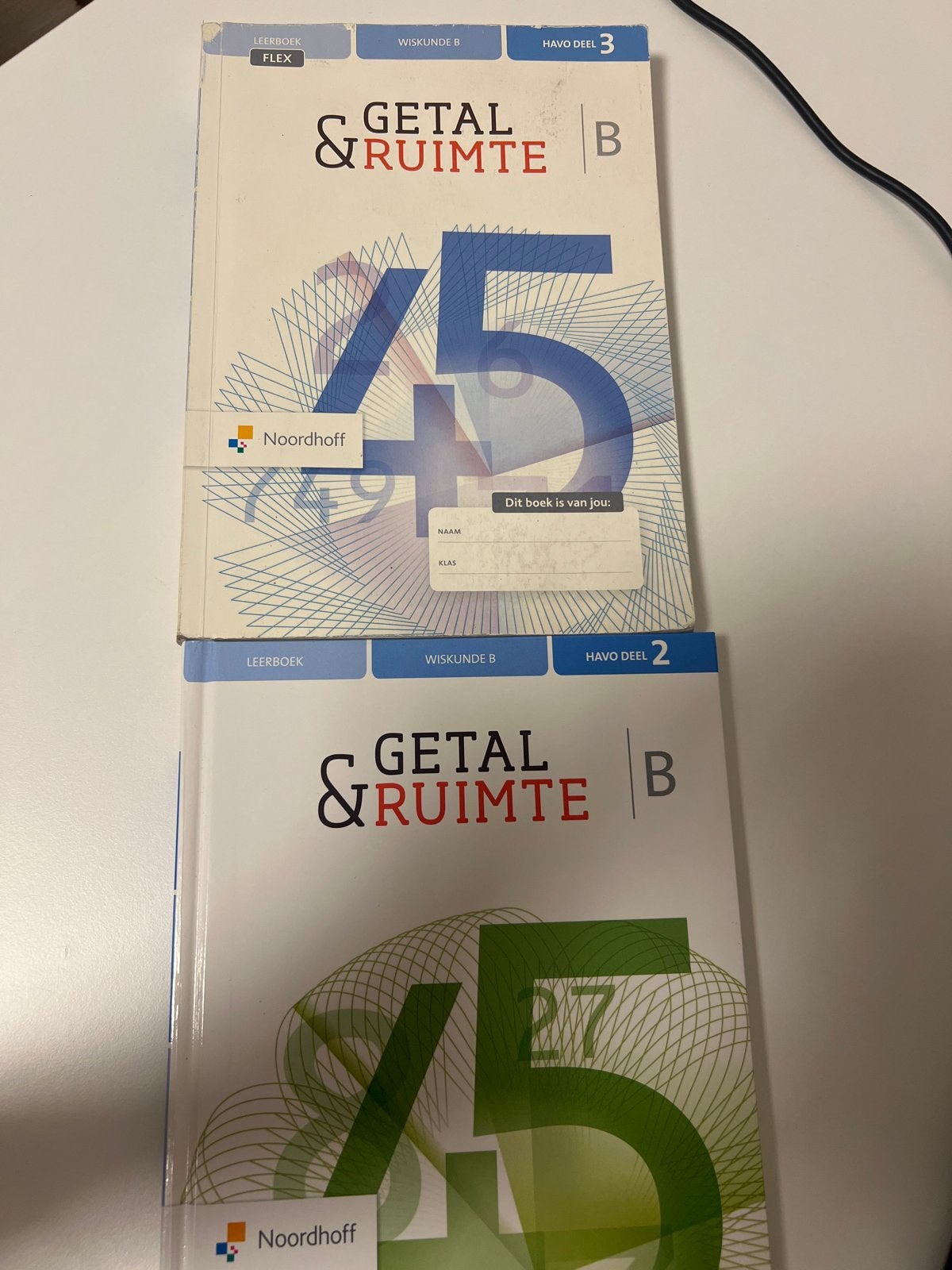 Getal & Ruimte Wiskunde B HAVO deel 2 en 3, Ophalen, Gelezen, HAVO, Wiskunde B