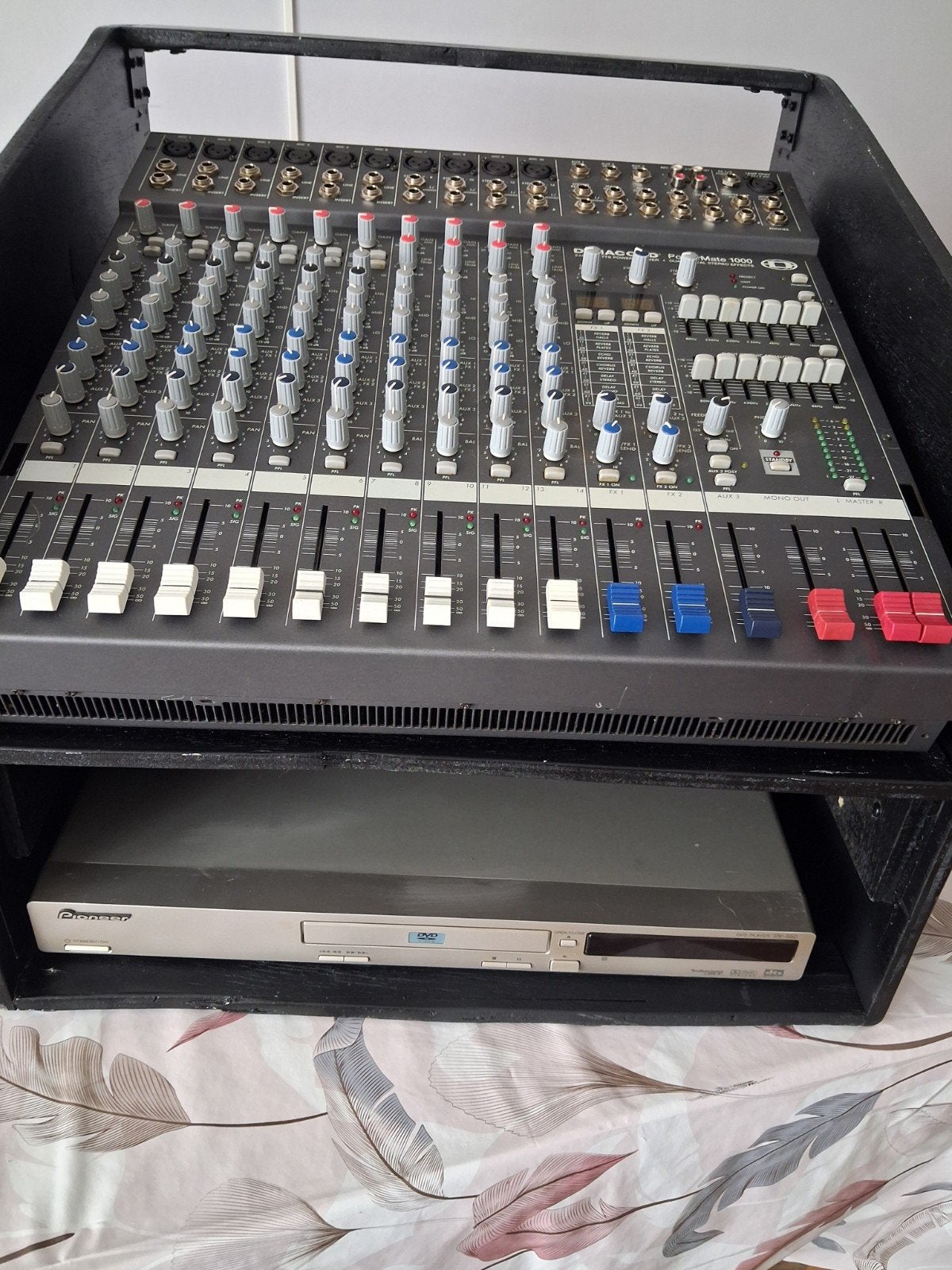 DYNACORD POWERMATE MK 1   2 X 500 WATT, Ophalen, Gebruikt, 10 tot 20 kanalen