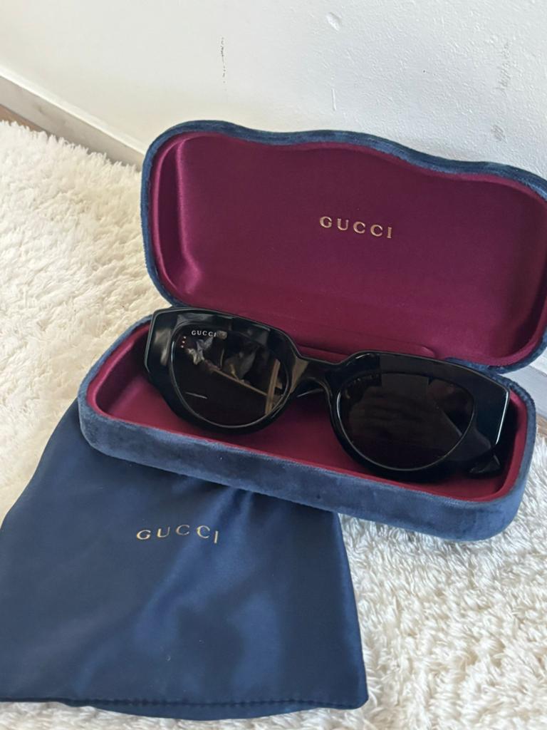 Gucci dames zonnebril, Sieraden, Tassen en Uiterlijk, Zonnebrillen en Brillen | Dames, Ophalen, Zo goed als nieuw, Zwart, Overige merken