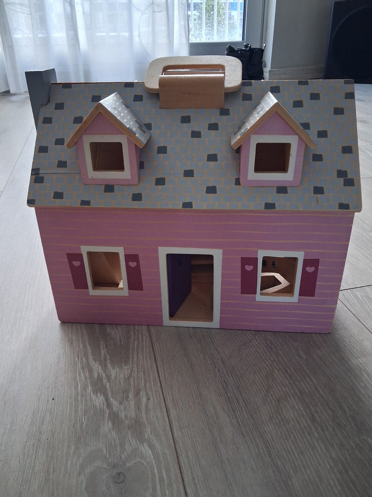 melissa & doug poppenhuis, Ophalen of Verzenden, Zo goed als nieuw, Poppenhuis