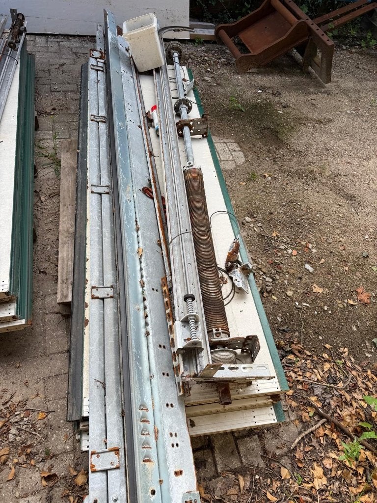 Rolddeur 245x300cm - direct beschikbaar, Doe-het-zelf en Verbouw, Deuren en Horren, Ophalen, Gebruikt, Garagedeur, 120 cm of meer