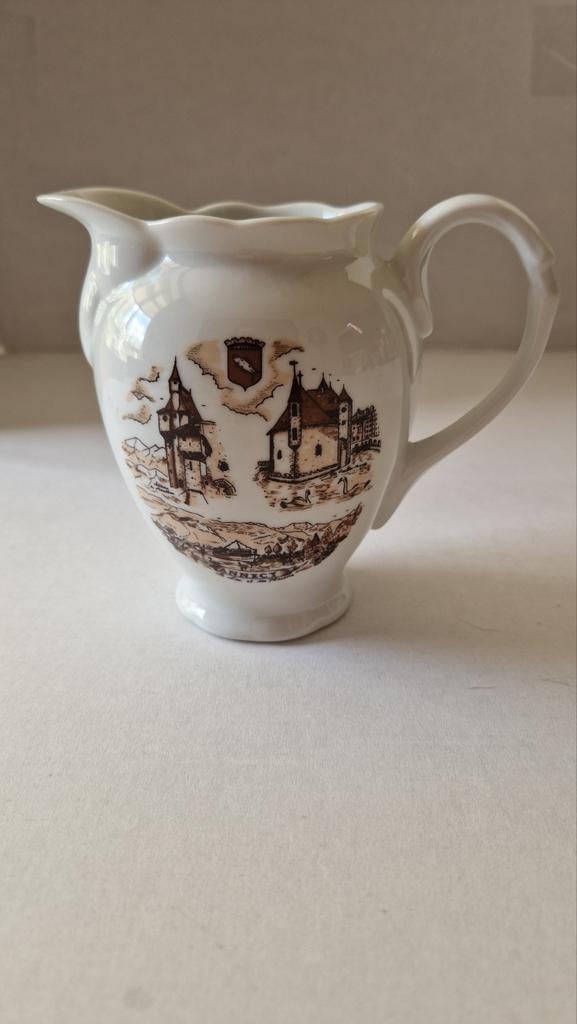 Limoges France porseleinen melk/roomkannetje - 11,5 cm, Ophalen of Verzenden