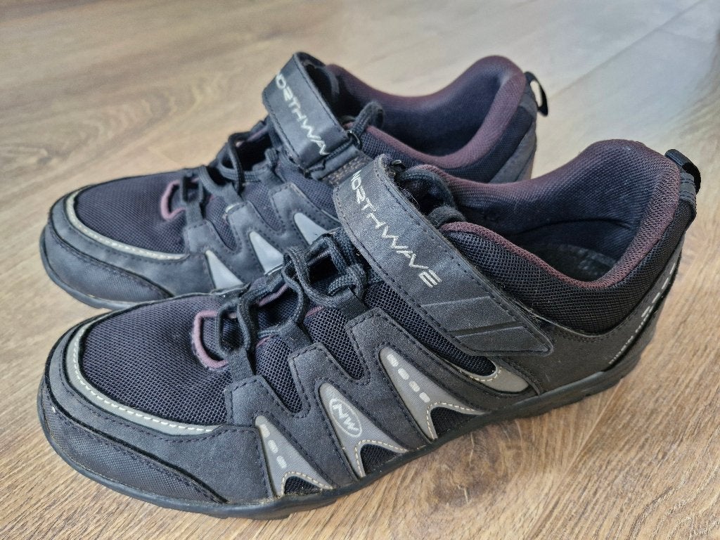 GRATIS: Northwave MTB schoenen maat 42.5 (incl. SPD), Gebruikt, Dames, Schoenen, Overige maten